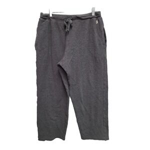 Polo Ralph‎ Lauren Sleepwear Pants Mens Large Gray Thermal Waffle Knit Logo
